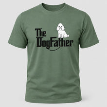 Load image into Gallery viewer, The DogFather Poodle Dad T-Shirt
