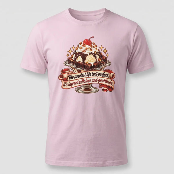 Top It With Something Good Brownie Sundae Unisex Tee