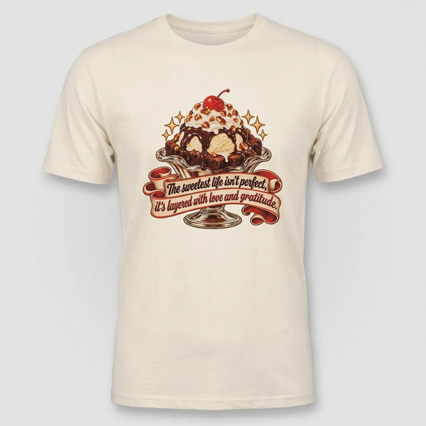 Top It With Something Good Brownie Sundae Unisex Tee