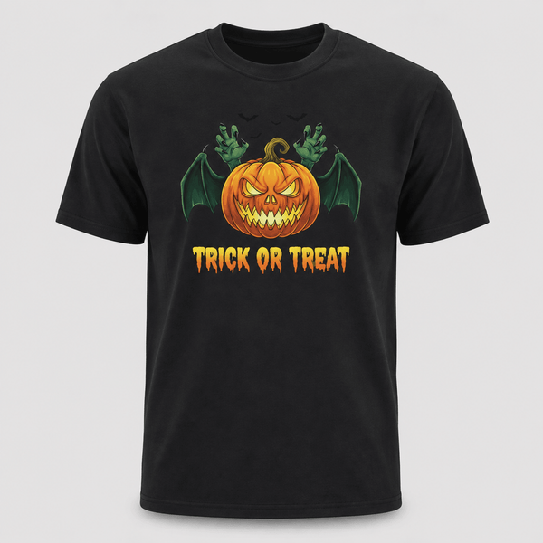 Monster Pumpkin Trick or Treat Tee