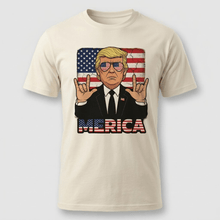 Load image into Gallery viewer, Trump Merica Patriot Tee
