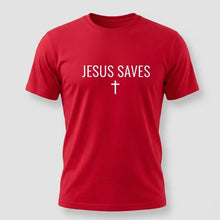 Load image into Gallery viewer, Jesus Saves Christian T-Shirt
