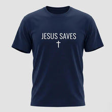 Load image into Gallery viewer, Jesus Saves Christian T-Shirt
