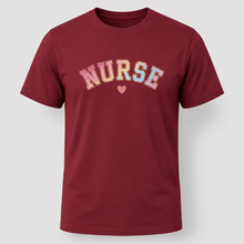 Load image into Gallery viewer, Pastel Varsity Nurse Graphic T-Shirt
