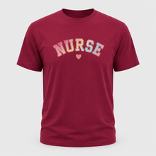 Load image into Gallery viewer, Pastel Varsity Nurse Graphic T-Shirt
