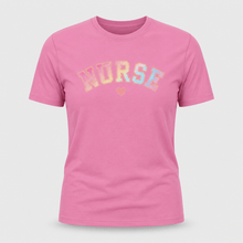 Load image into Gallery viewer, Pastel Varsity Nurse Graphic T-Shirt
