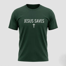 Load image into Gallery viewer, Jesus Saves Christian T-Shirt
