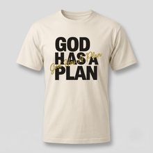 Load image into Gallery viewer, God Has a Plan Christian Faith T-Shirt
